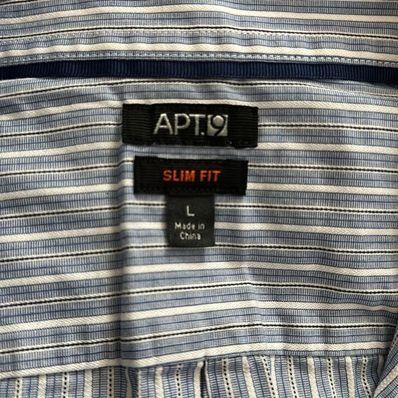 🚨2/$15 APT 9 Men’s Slim Fit Dress Shirt - Picture 3 of 3